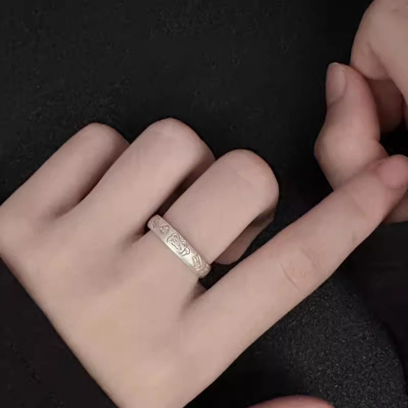 Silver Lucky Cat Ring-Bring Fortune to Yourself or Your Rriends - Image 4