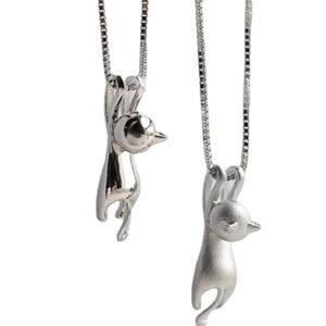 Cat Lovers Jewelry-Purrfectly Hanging