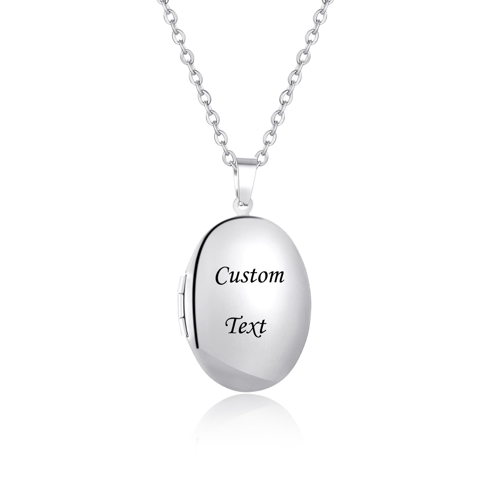 Sterling Silver Custom Memory Pendant With Photos - Image 4
